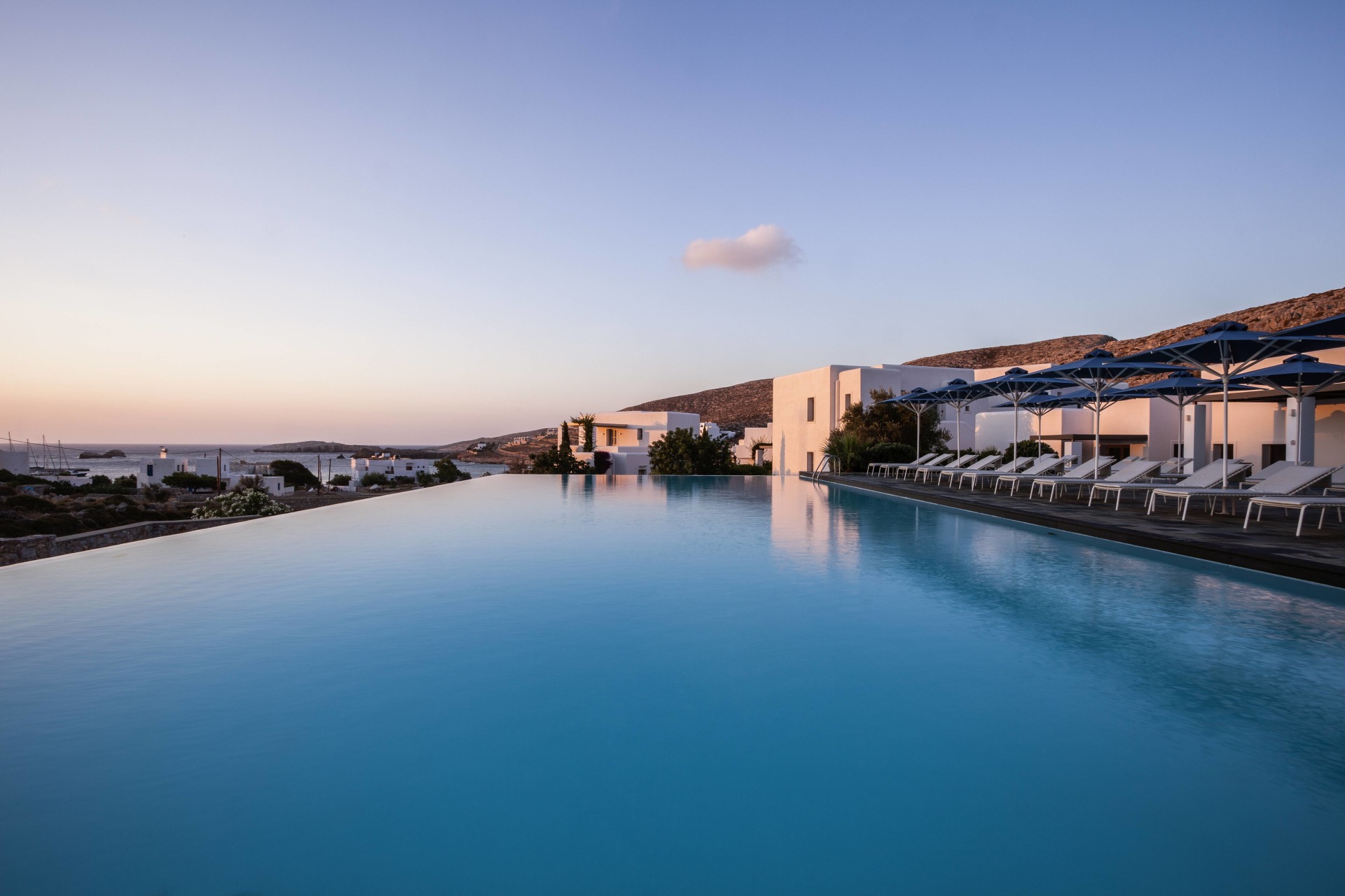 Poolbereich vom Anemi Folegandros Island